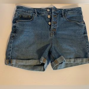 Old Navy women’s button fly high rise shorts